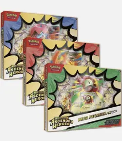 Pokemon TCG Ascended Heroes EX Box Set (Set Of 3) New & Sealed In Hand Ready - Image 1