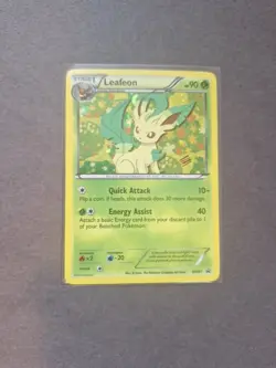 Pokemon TCG Leafeon BW87 Black White Holo Promo - Image 1