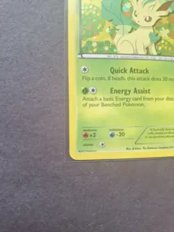 Pokemon TCG Leafeon BW87 Black White Holo Promo - Image 2