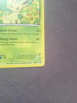 Pokemon TCG Leafeon BW87 Black White Holo Promo - Image 3