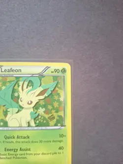 Pokemon TCG Leafeon BW87 Black White Holo Promo - Image 5