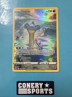 2023 POKEMON Lapras GG05/GG70 Crown Zenith: Galarian Gallery Holo NM - Image 1