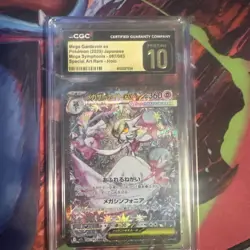 CGC Pristine 10 Pokemon Mega Symphonia #087 Mega Gardevoir ex Japanese - Image 4