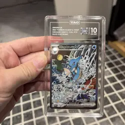 TAG 10 GEM MINT Pokemon Kingdra EX 131 Black Star Promo - Image 1
