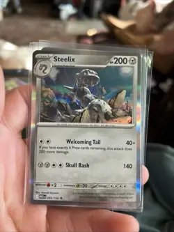Pokemon Cosmos Holo - Steelix 093/132 - Perfect Order Blister Promo - NM - Image 1