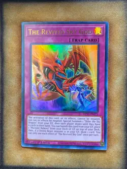 Yugioh The Revived Sky God MP22-EN273 Ultra Rare 1st Ed NM - Image 1