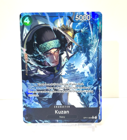 One Piece TCG English OP11-084 Kuzan Alt Art Parallel - Image 1