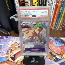 One Piece Zoro-Juurou PSA 10 💎 (Treasure Rare) ST18-004 OP09 ENGLISH GEM MINT - Image 1