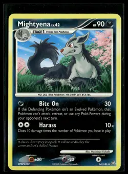 Mightyena 66/146 Legends Awakened Reverse Holo Uncommon Pokemon - Image 1