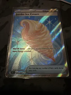 Jumbo Ice Cream 109/086 Chaos Rising NM Full Art Pokemon TCG - Image 2