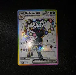 Pokemon TCG Umbreon ex SVP176 Scarlet & Violet Promo EX 280 HP Full Art Holo - Image 1