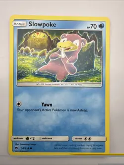 Pokemon Slowpoke Normal Common SM - Lost Thunder 54/214 Tomokazu Komiya - Image 1