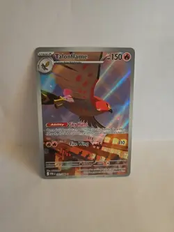 TALONFLAME 091/088 - Holo Pokemon Perfect Order Illustration Rare NM - - Image 1