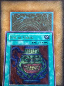 Yugioh Pot of Greed DPKB-EN029 Ultimate Rare 1st Ed LP - Image 2