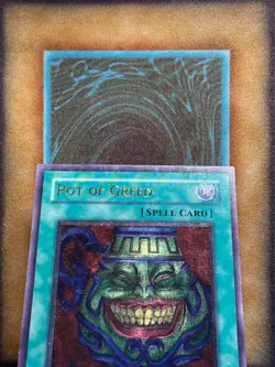 Yugioh Pot of Greed DPKB-EN029 Ultimate Rare 1st Ed LP - Image 3