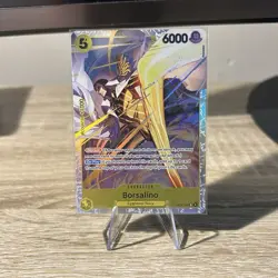 One Piece Borsalino EB04-058 SR Super Rare Near Mint - Image 1