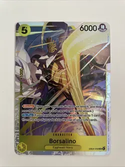Borsalino EB04-058 (SR) One Piece Adventure on Kami's Island - Foil English NM - Image 1