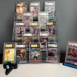 CGC PSA GRADED CARD LOT One Piece (15 Slab Lot) All 10’s - Image 1
