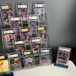 CGC PSA GRADED CARD LOT One Piece (15 Slab Lot) All 10’s - Image 2
