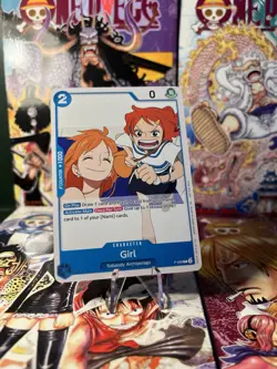Girl (P-096) (V.1) Promos One Piece Card Game - Image 1