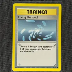 Energy Removal - 92/102 - Common - Base Set - Pokemon Card - NM/M - Image 1