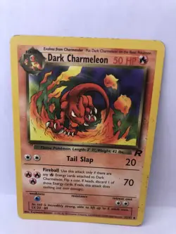 Dark Charmeleon Team Rocket Uncommon Moderately Played Pokemon Card No. 32/82 - Image 1