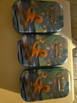Pokemon Mini Tins Trading Card Game (Factory Sealed) - Image 3
