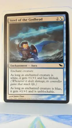 Steel of the Godhead -reg -Shadowmoor -NM -150/301 -MTG - Image 1
