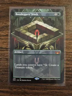 MTG SNC Bootleggers' Stash NM Borderless Non-foil - Image 1