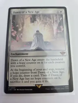 mtg, Dawn of a New Age Universes Beyond: the Lord of the Rings: NM - Image 1