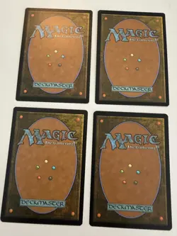 Magic The Gathering MTG Green White Rare Lot 4 Veteran Emmara Oath King Darien - Image 2