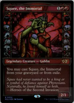 Squee, the Immortal March of the Machine: Multiverse Legends 22 Foil NM - Image 1