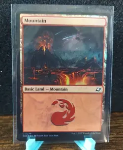 Mountain L 0274 Foil Magic the Gathering MTG Edge of Eternities - Image 1