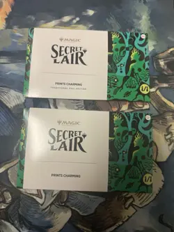 MtG Prints Charming Secret Lair Foil And Non-Foil - Brand New, Sealed - Image 1