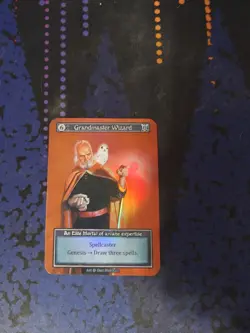 Grandmaster Wizard FOIL - Sorcery Contested Realm - Alpha Edition - Image 1