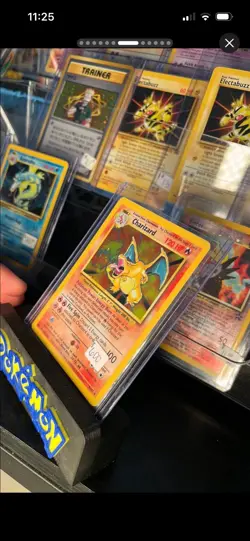 Pokemon Charizard Base Set Holo Rare - Image 1