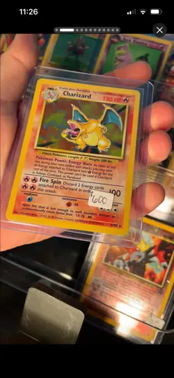 Pokemon Charizard Base Set Holo Rare - Image 5