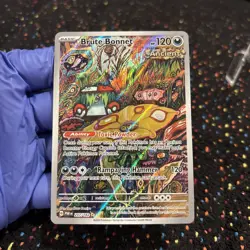 Brute Bonnet Pokemon TCG Illustration Rare Full Art Holo 207/182 SV04 120HP NM - Image 2