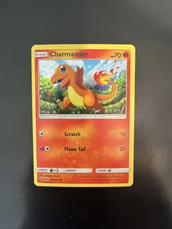Pokemon TCG Charmander Burning Shadows Yellow A Alternate Cosmos Holo 18a/147 - Image 1