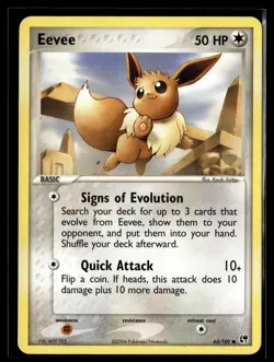 Pokemon TCG EX Sandstorm #63/100 Eevee - Image 1
