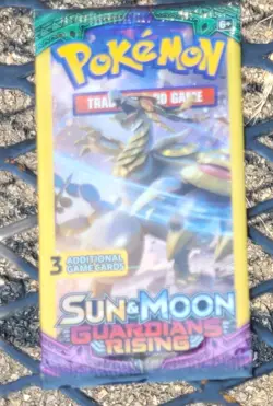 Pokemon Sun & Moon , Guardian Rising Sealed Pack. 3 CARDS PER PACK - Image 1