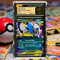 2025 Mega Absol ex Pokemon Mega Evolution - 086/132 Holo CGC 10 Pristine - Image 1