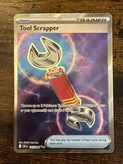Tool Scrapper 115/086 (NM) Ultra Rare ME04: Chaos Rising Pokemon - Image 1