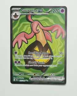 Gourgeist ex 102/086 Full Art Holo Rare - Me04: Chaos Rising - Pokemon NM - Image 1
