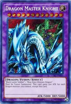 Dragon Master Knight - LCKC-EN065 - Secret Rare - Unlimited Edition x1 NM-Mint Y - Image 1