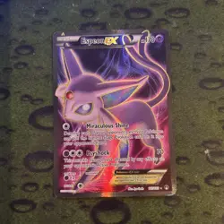 Espeon EX 117/122 Holo Full Art XY BREAKpoint Pokemon Card - Image 1