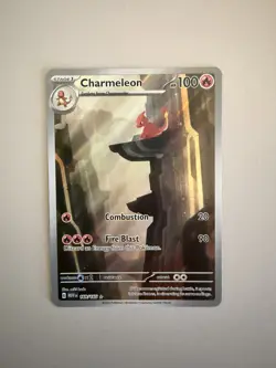Pokemon Cards Charmeleon 169/165 151 Illustration Rare NM - Image 1