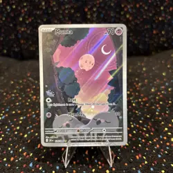 Pokemon TCG Munna Illustration Rare Black Bolt Card 116/086 NM - Image 1