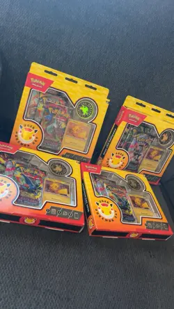 Pokemon Phantasmal Flames Box Pikachu Promo Card Coin Booster Pokemon Day 2026 - Image 2