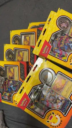 Pokemon Phantasmal Flames Box Pikachu Promo Card Coin Booster Pokemon Day 2026 - Image 3